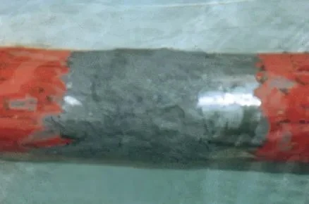 Vazamento contido após cura subaquática do MM Metal UW